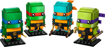 Lego LEGO BrickHeadz Teenage Mutant Ninja Turtles Figures Building Set- Buy online at McGrocer
