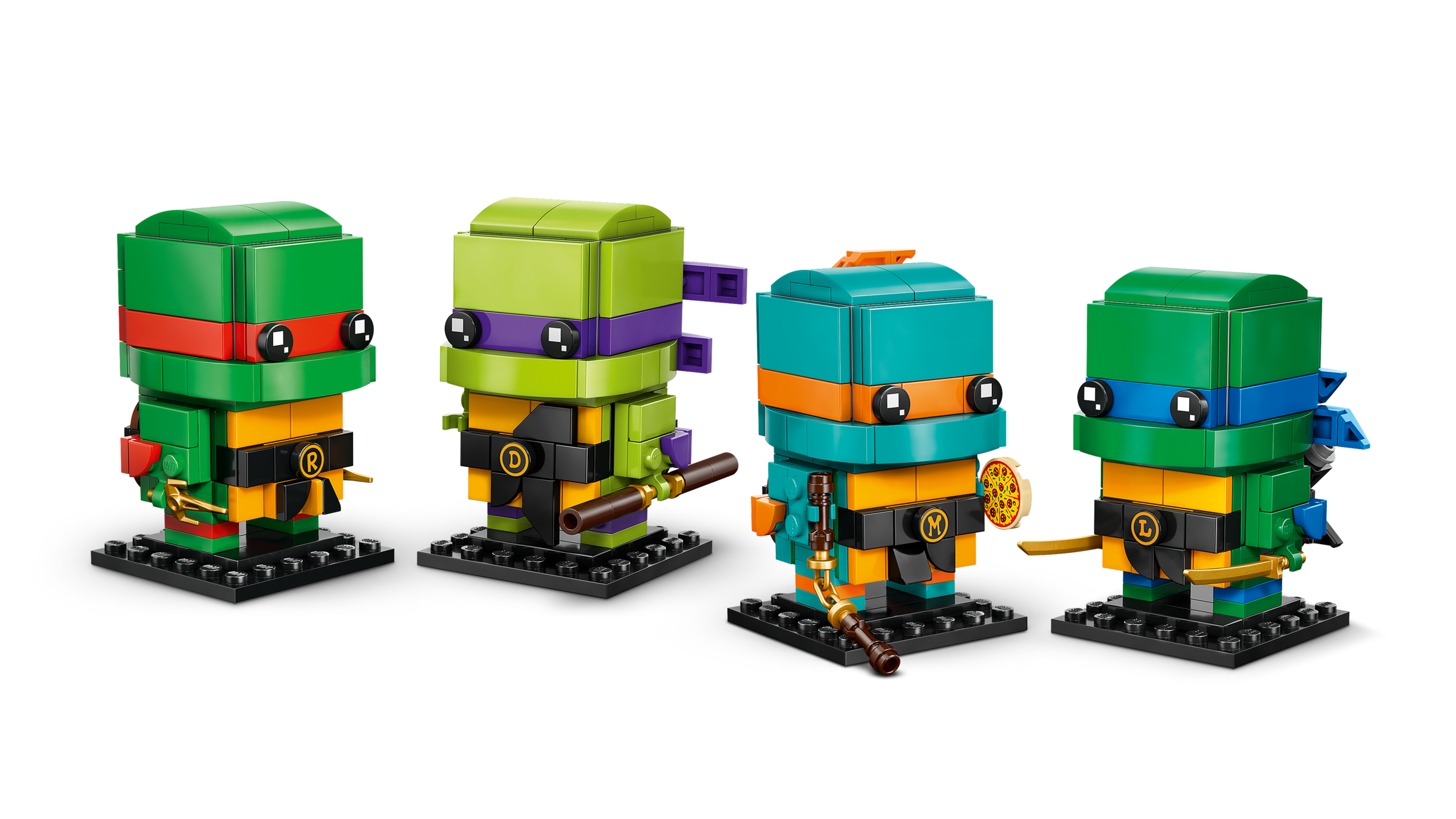 LEGO TMNT BrickHeadz figures set 567 pieces (British brand)