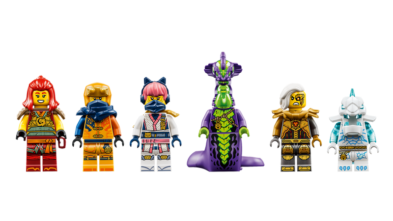 LEGO NINJAGO Wyldfyre's Transforming Dragon Mech building set - British product