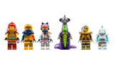 LEGO NINJAGO Wyldfyre's Transforming Dragon Mech building set - British product