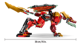 LEGO NINJAGO Wyldfyre's Transforming Dragon Mech building set - British product