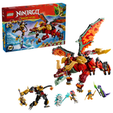 LEGO NINJAGO Wyldfyre's Transforming Dragon Mech building set - British product