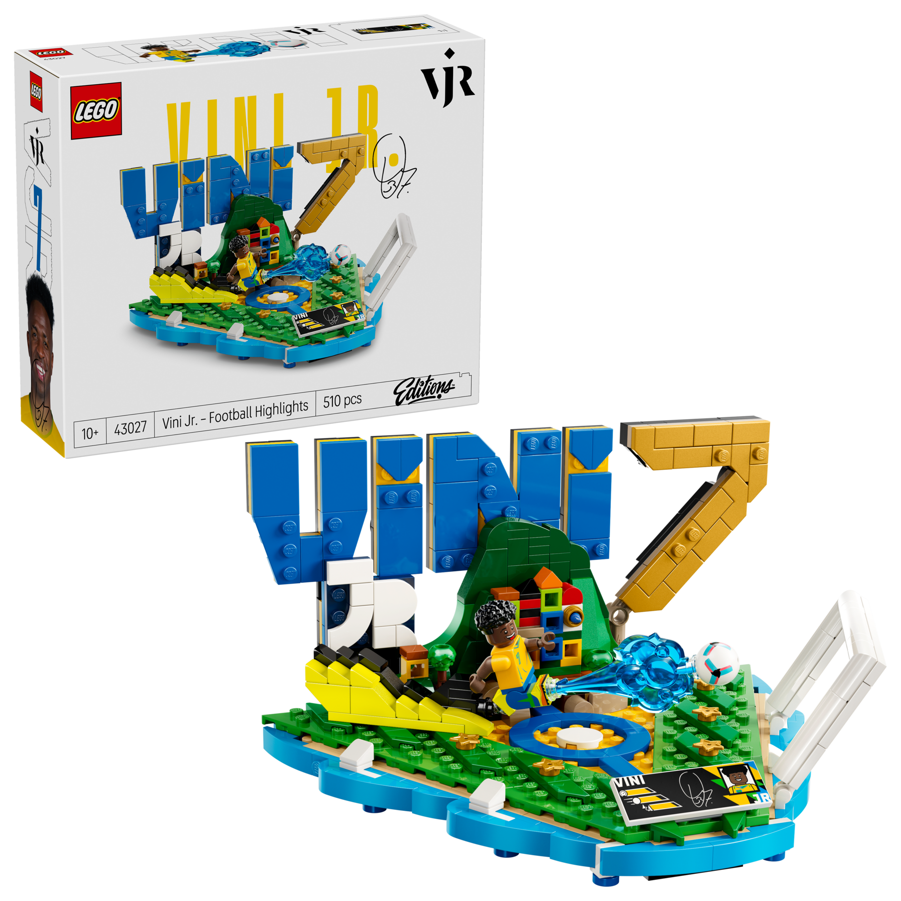 LEGO Vini Jr. Football Highlights building set 510 pieces - British product