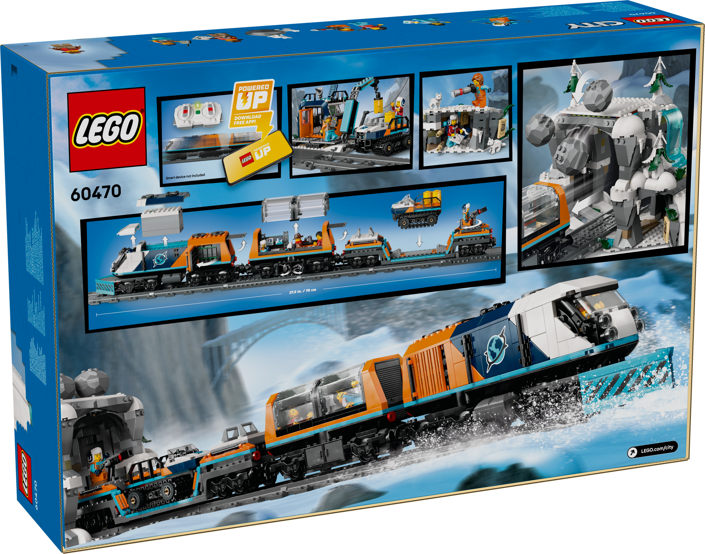 LEGO Arctic Polar Express Train set 1517 pieces - British product