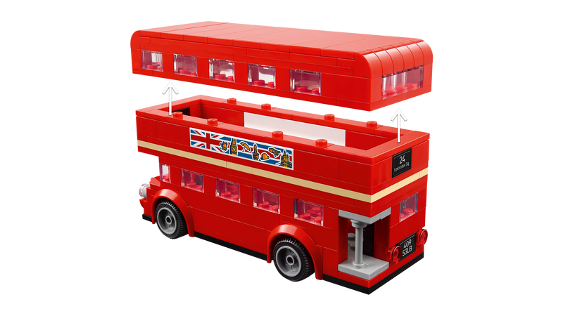LEGO London Bus building set 245 pieces, UK version