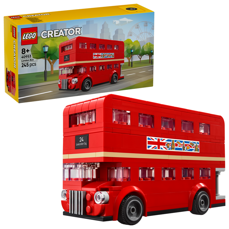 LEGO London Bus building set 245 pieces, UK version