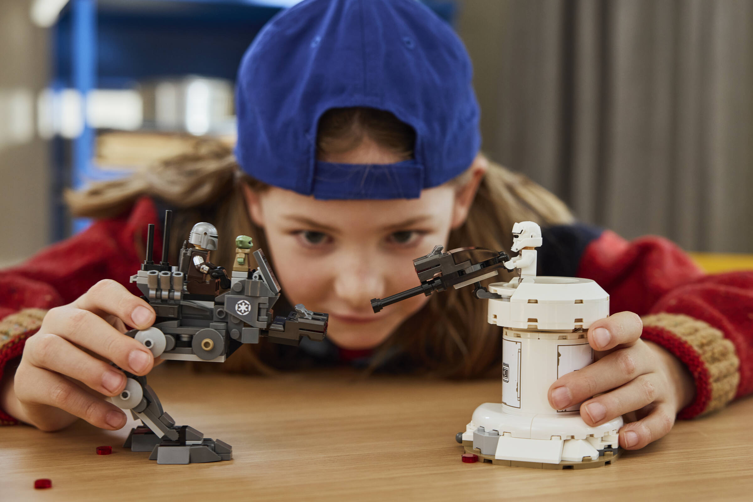 LEGO Star Wars AT-RT Attack building set 297 pieces, imported from the UK