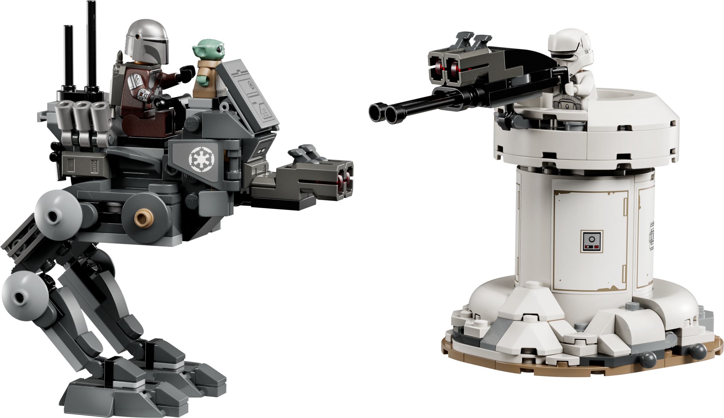 LEGO Star Wars AT-RT Attack building set 297 pieces, imported from the UK