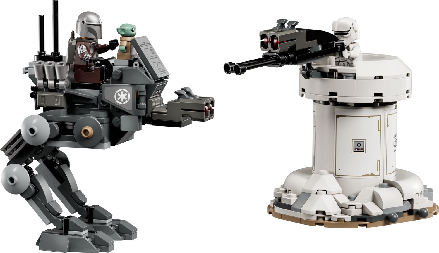 LEGO Star Wars AT-RT Attack building set 297 pieces, imported from the UK