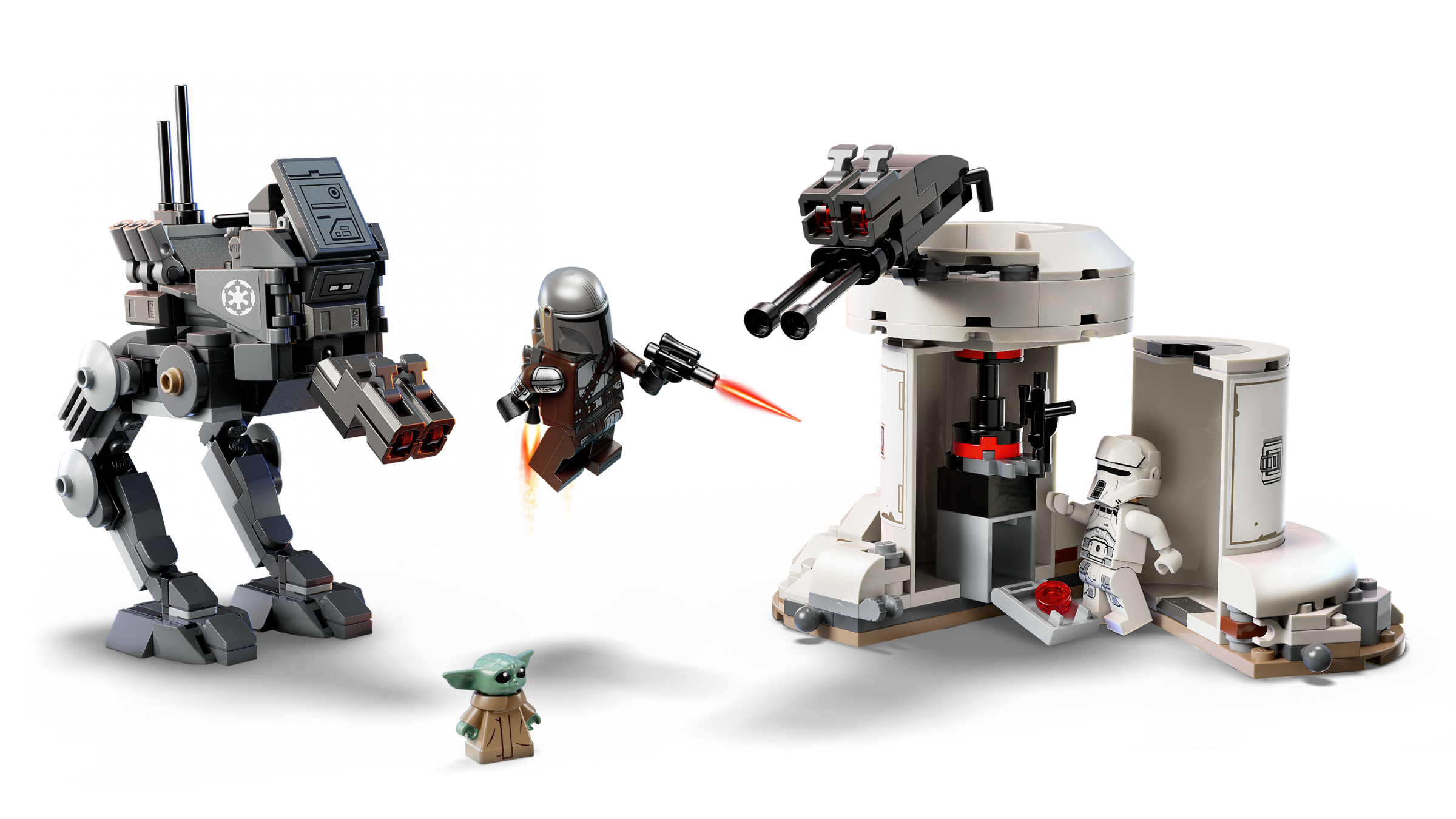 LEGO Star Wars AT-RT Attack building set 297 pieces, imported from the UK