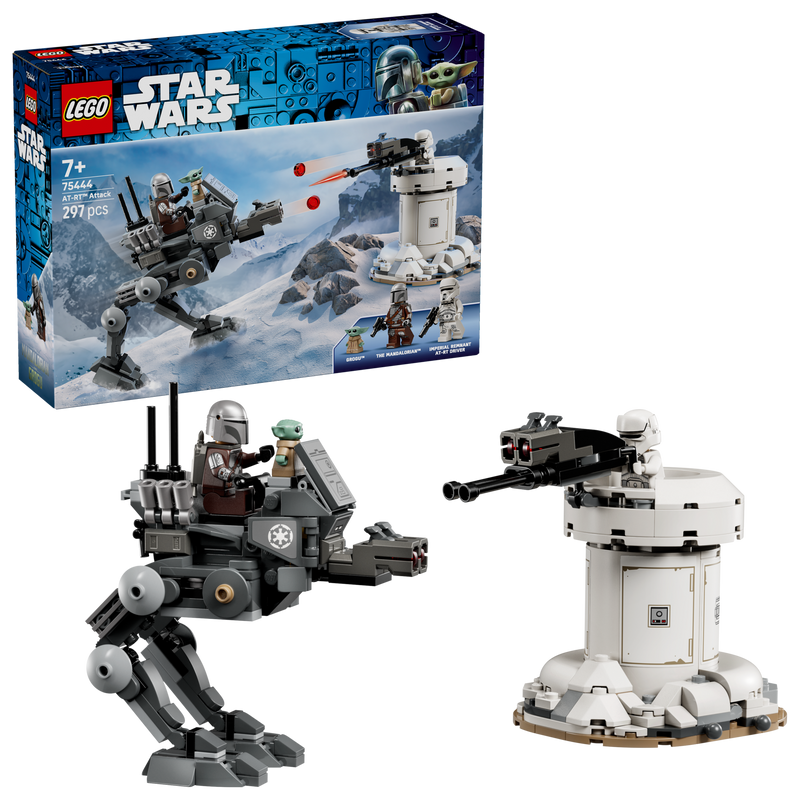 LEGO Star Wars AT-RT Attack building set 297 pieces, imported from the UK