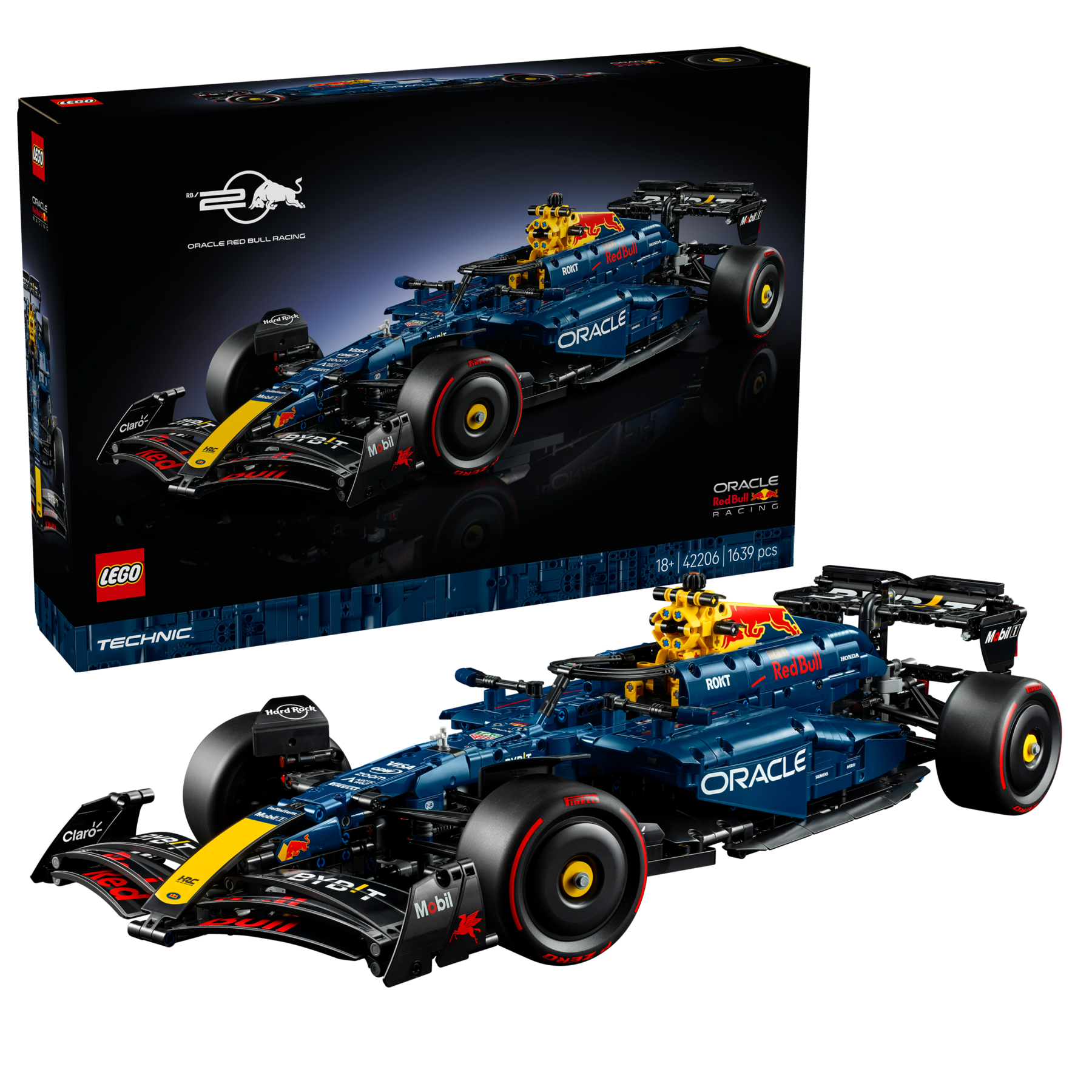 LEGO Oracle Red Bull F1 Car 1:15 scale, imported from the UK