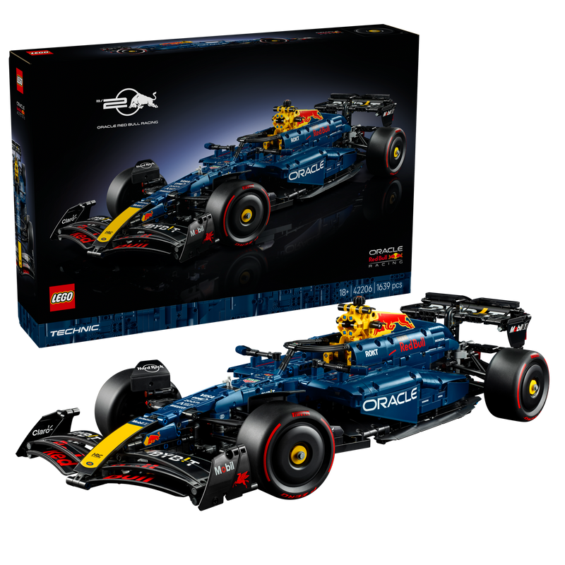 LEGO Oracle Red Bull F1 Car 1:15 scale, imported from the UK