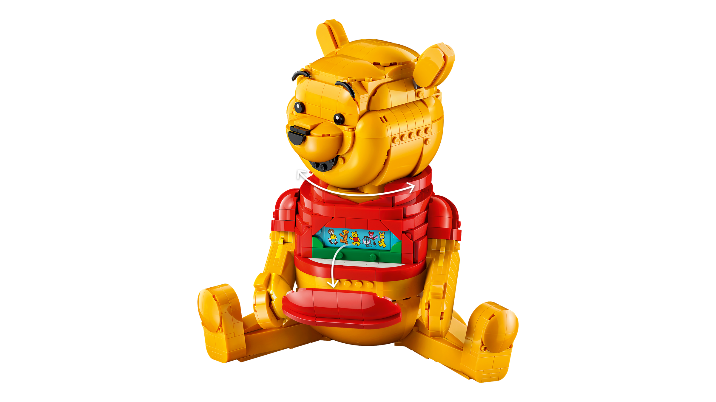 LEGO Winnie the Pooh building set display model 43300, UK version