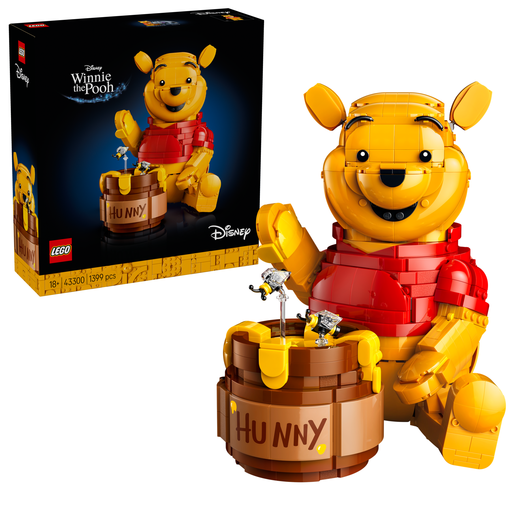 LEGO Winnie the Pooh building set display model 43300, UK version