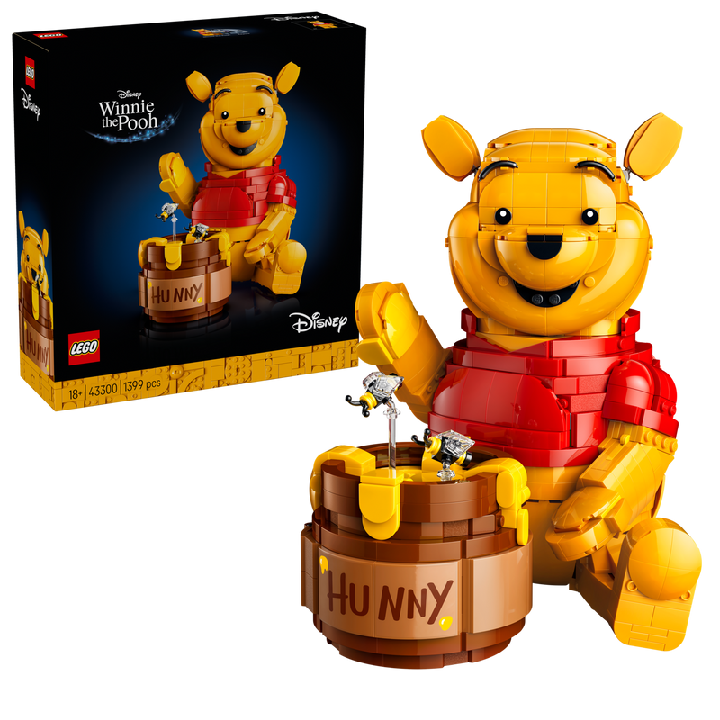 LEGO Winnie the Pooh building set display model 43300, UK version