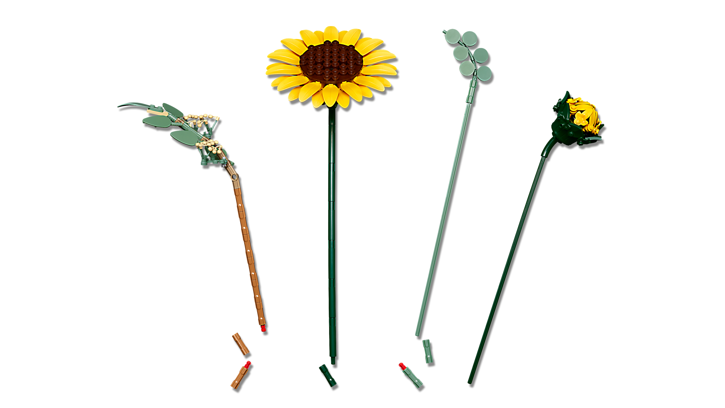 LEGO Sunflower Bouquet flower building set 686 pieces (British brand)