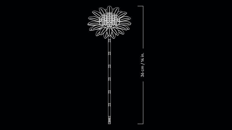 LEGO Sunflower Bouquet flower building set 686 pieces (British brand)