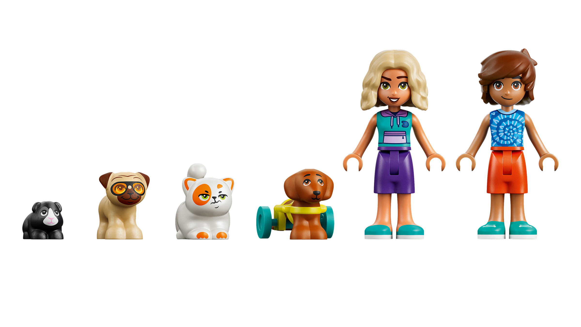 LEGO Friends Fun Water Park Day playset with pets - British product