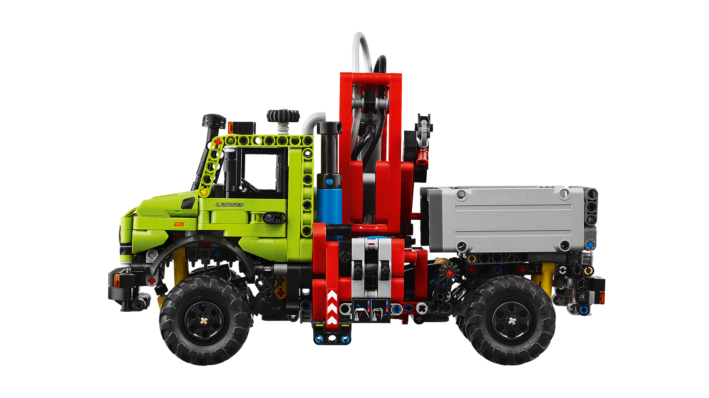 LEGO Technic Mercedes-Benz Unimog with crane building toy - British product