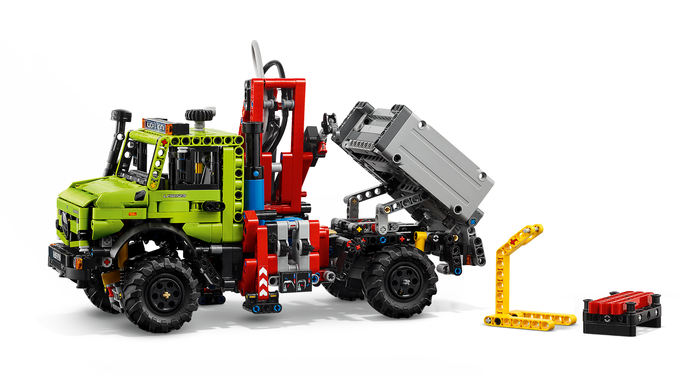 LEGO Technic Mercedes-Benz Unimog with crane building toy - British product