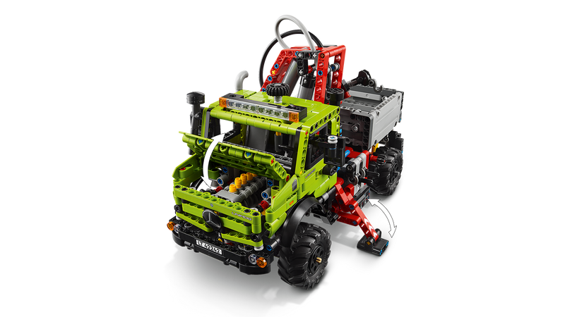 LEGO Technic Mercedes-Benz Unimog with crane building toy - British product