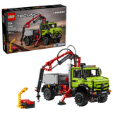 LEGO Technic Mercedes-Benz Unimog with crane building toy - British product