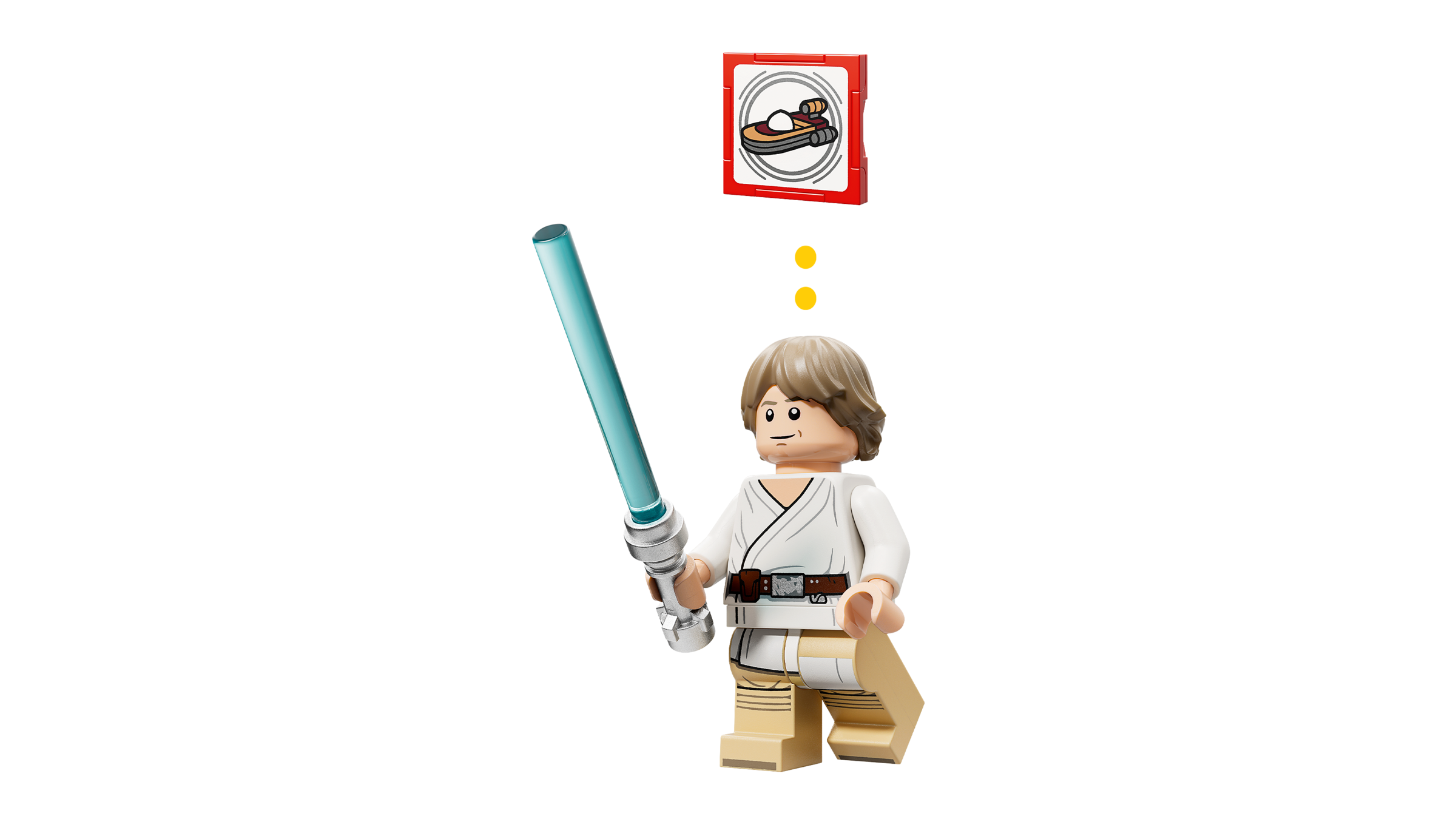 LEGO Star Wars Luke's Landspeeder building toy set 215 pieces, UK version