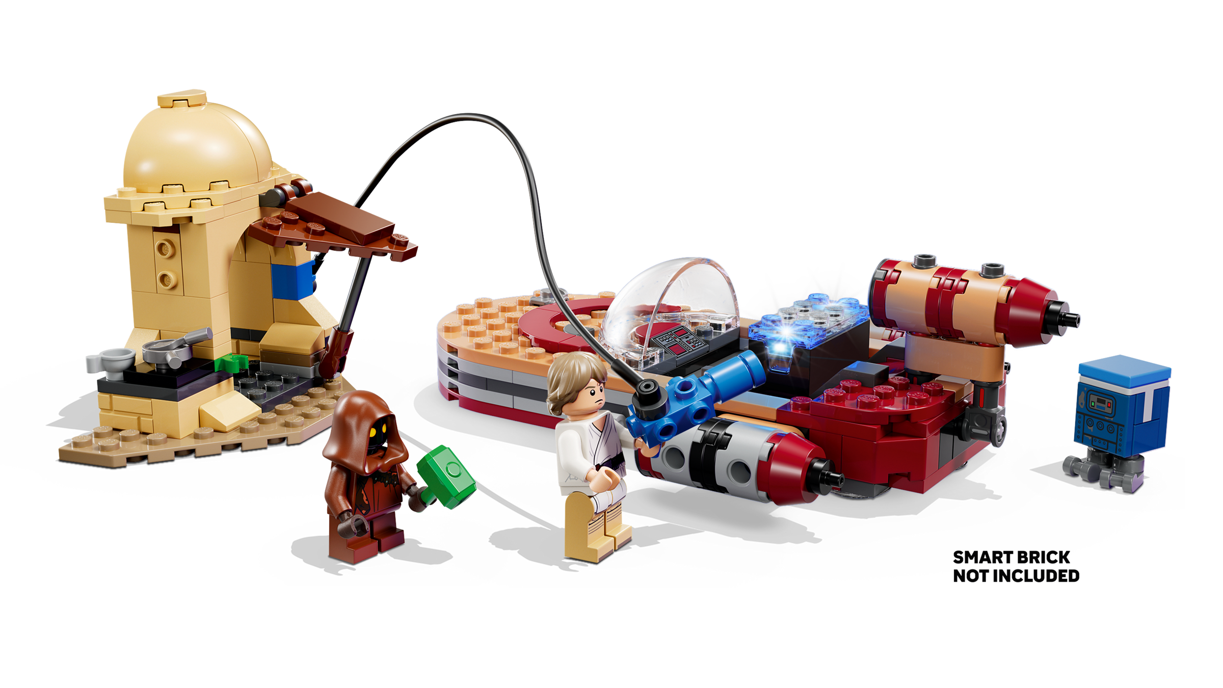 LEGO Star Wars Luke's Landspeeder building toy set 215 pieces, UK version