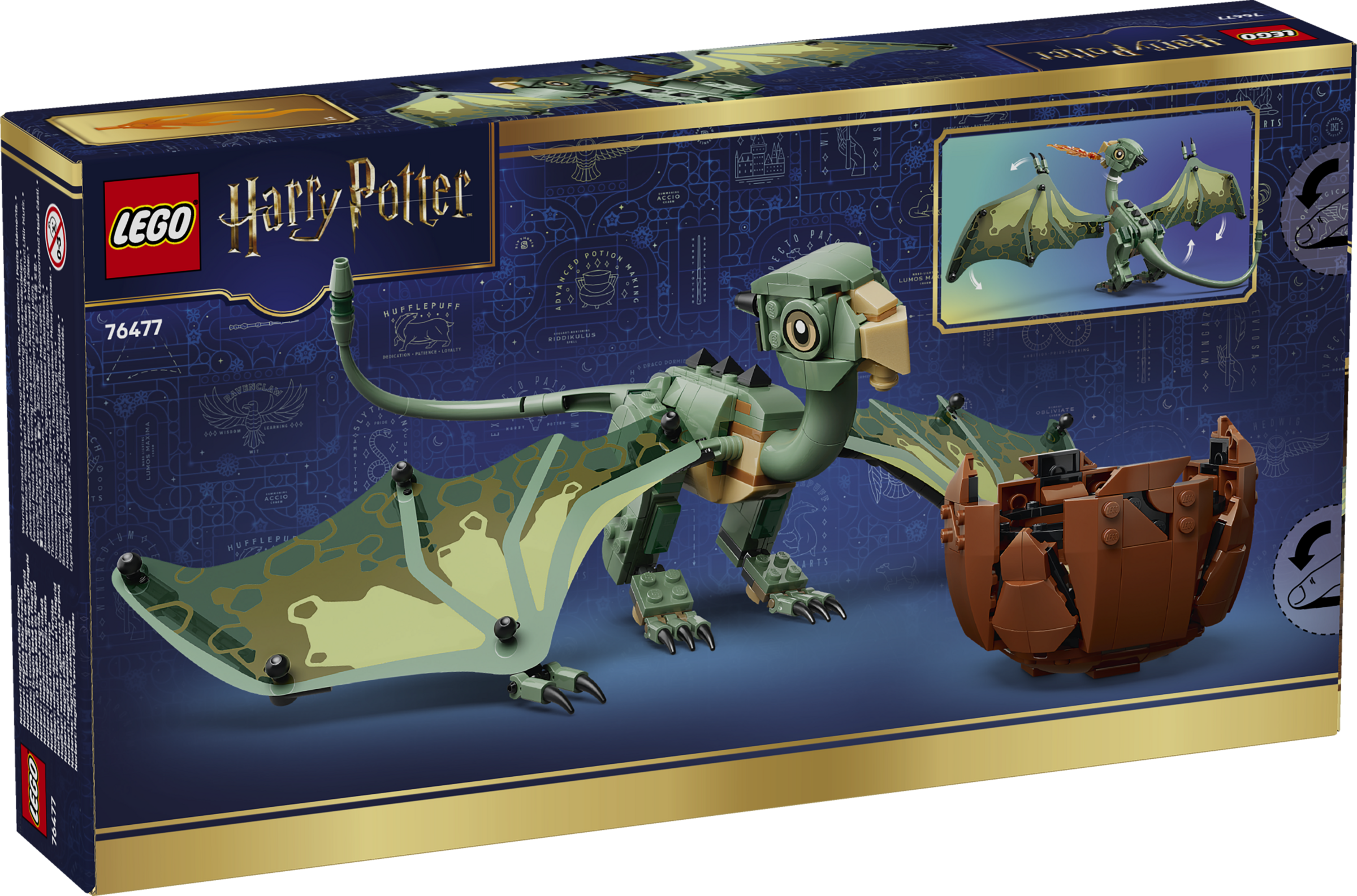 LEGO Norbert baby dragon toy 482-piece set (British brand)