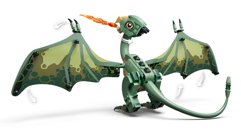 LEGO Norbert baby dragon toy 482-piece set (British brand)