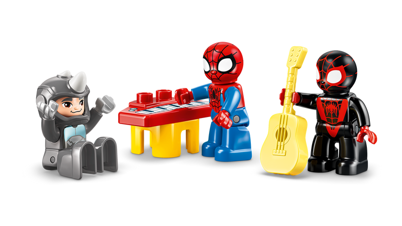 LEGO Duplo Marvel Team Spidey Webquarters building toy set, UK version