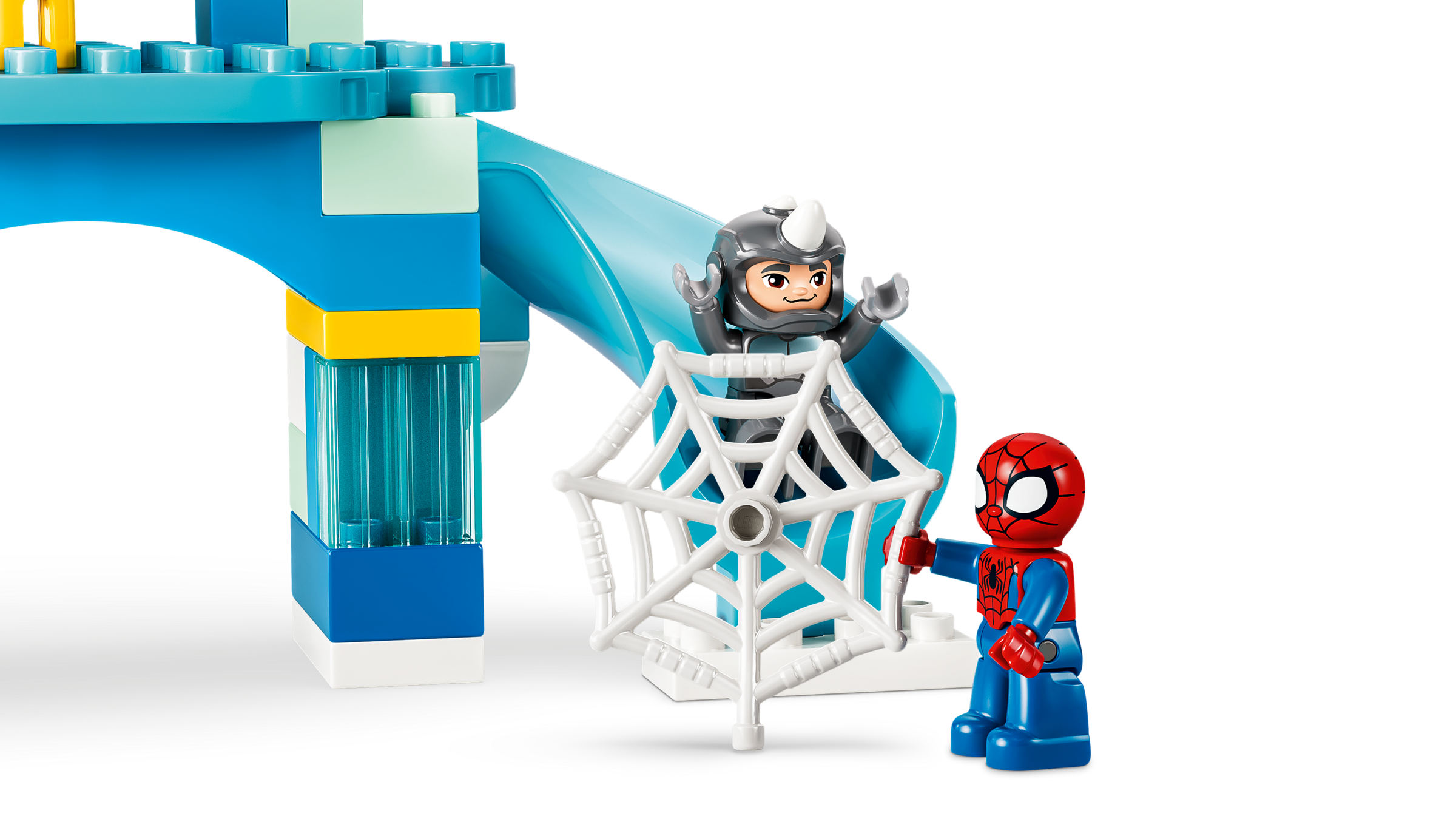 LEGO Duplo Marvel Team Spidey Webquarters building toy set, UK version