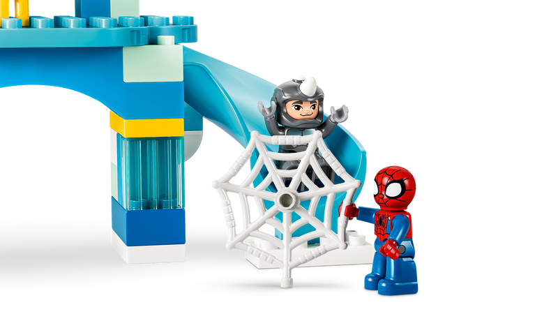 LEGO Duplo Marvel Team Spidey Webquarters building toy set, UK version