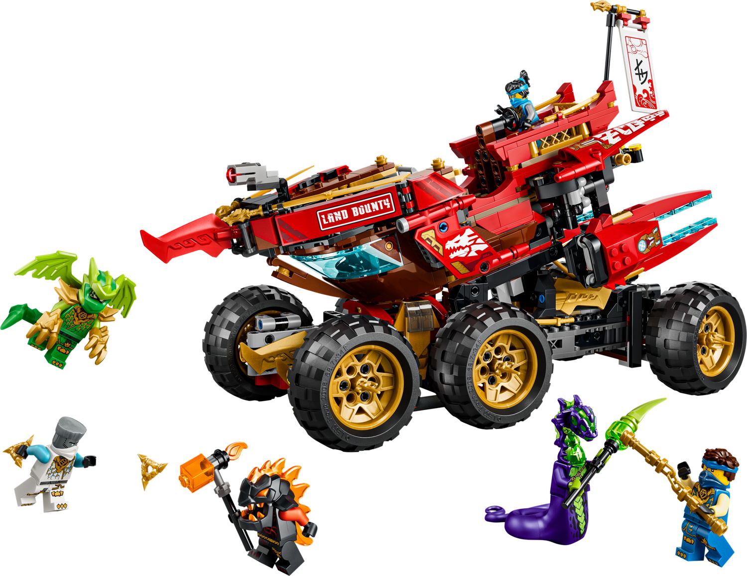 LEGO Ninjago Land Bounty building set - British product