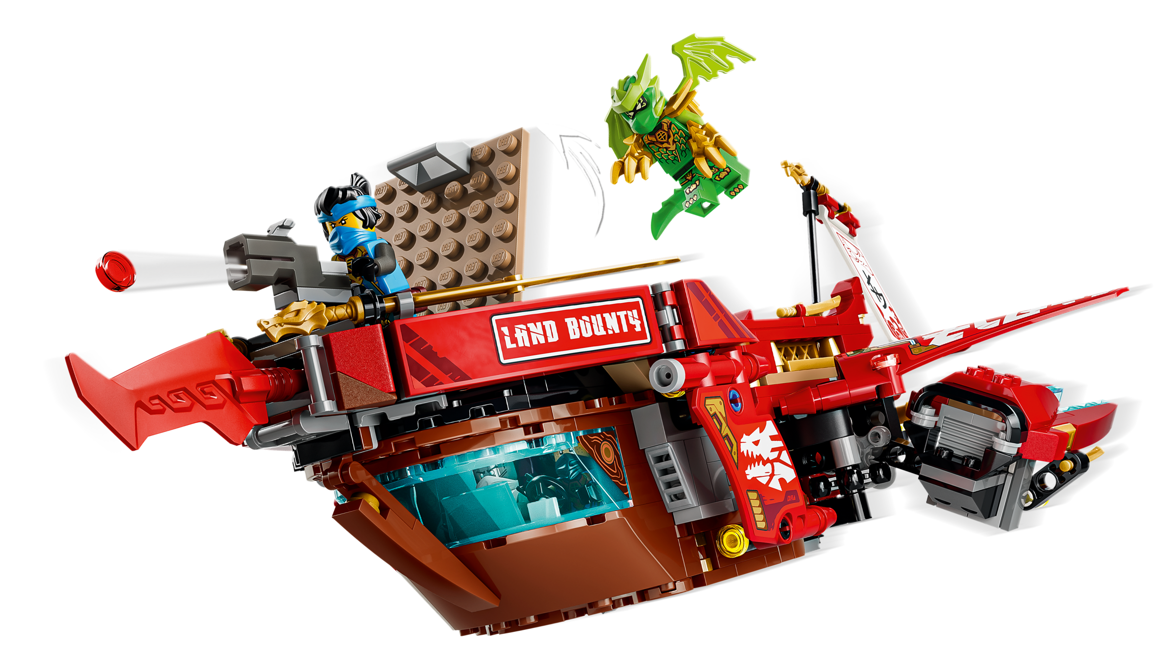 LEGO Ninjago Land Bounty building set - British product
