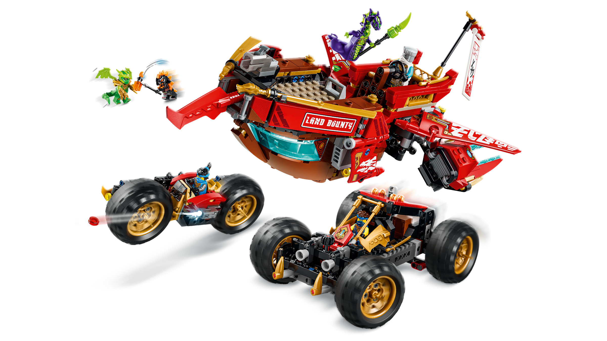 LEGO Ninjago Land Bounty building set - British product