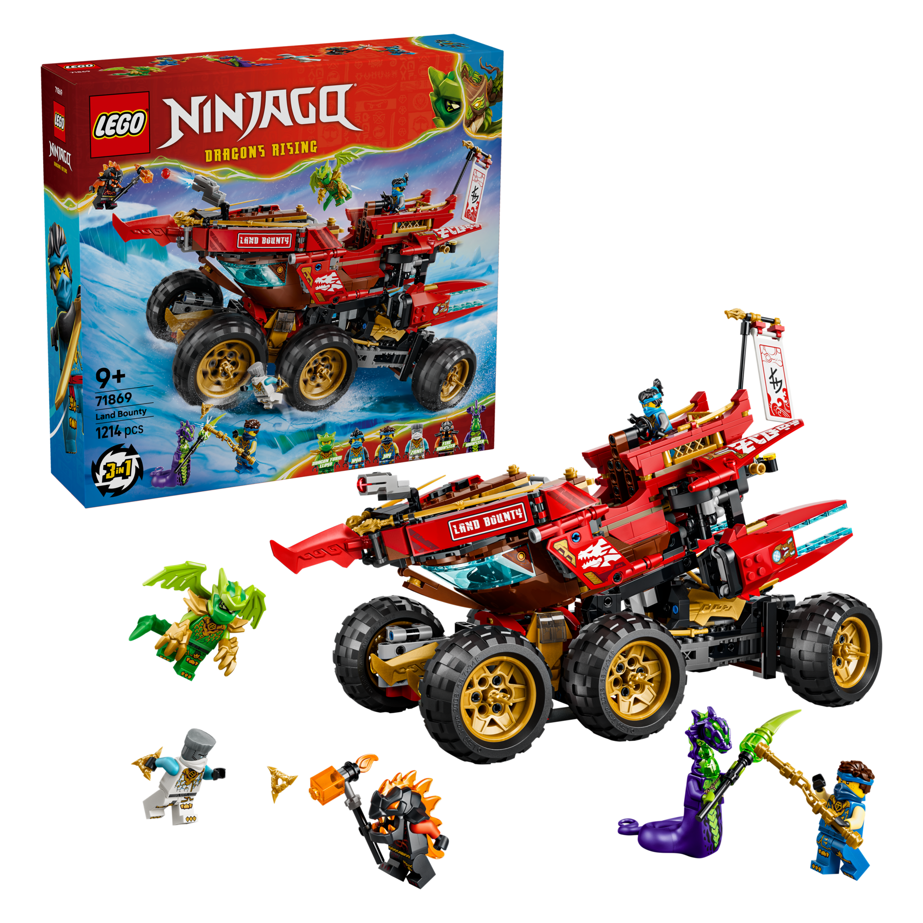 LEGO Ninjago Land Bounty building set - British product