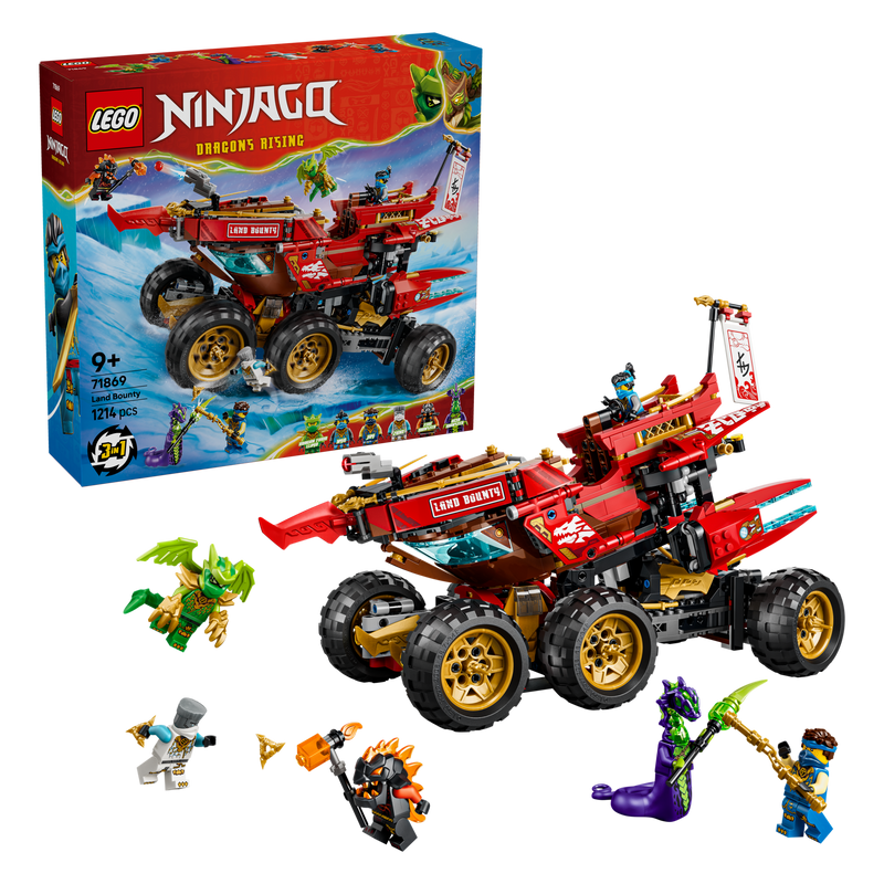 LEGO Ninjago Land Bounty building set - British product