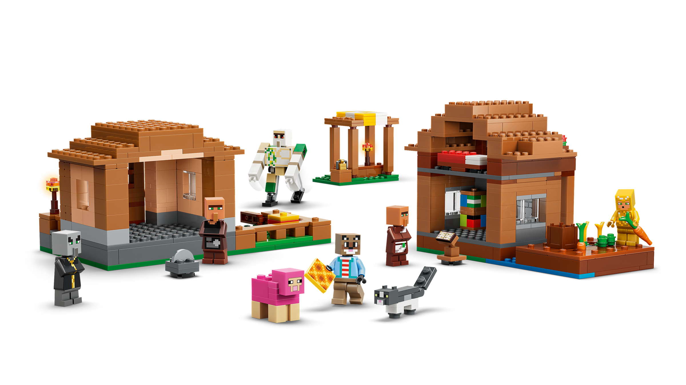 LEGO Minecraft Evoker Village Attack set 607 pieces - British product