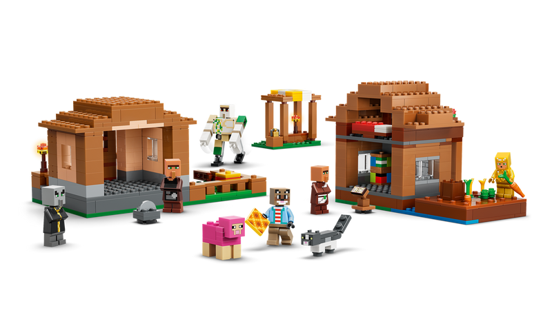 LEGO Minecraft Evoker Village Attack set 607 pieces - British product