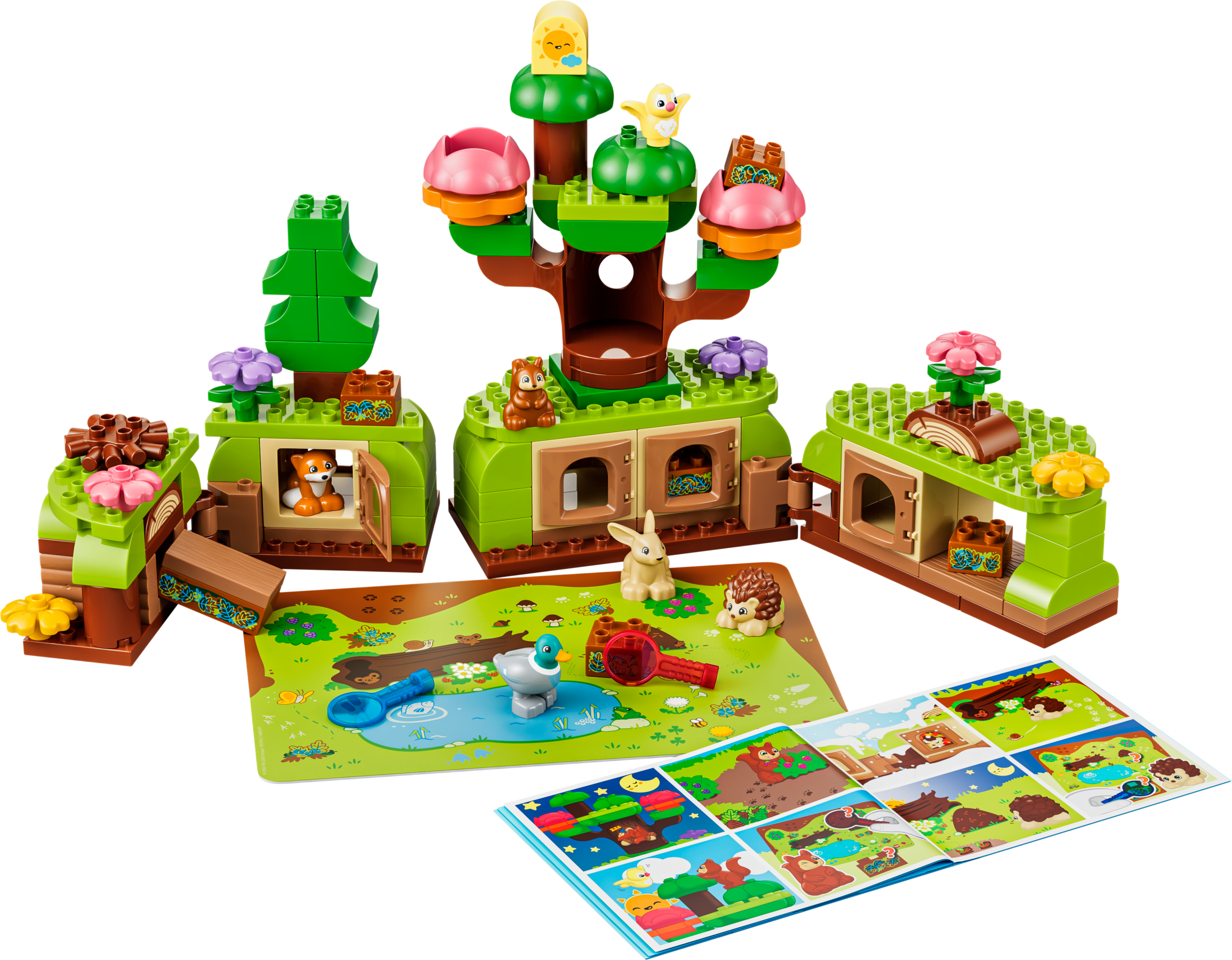 LEGO DUPLO Discovery Forest wild animals playset (British brand)