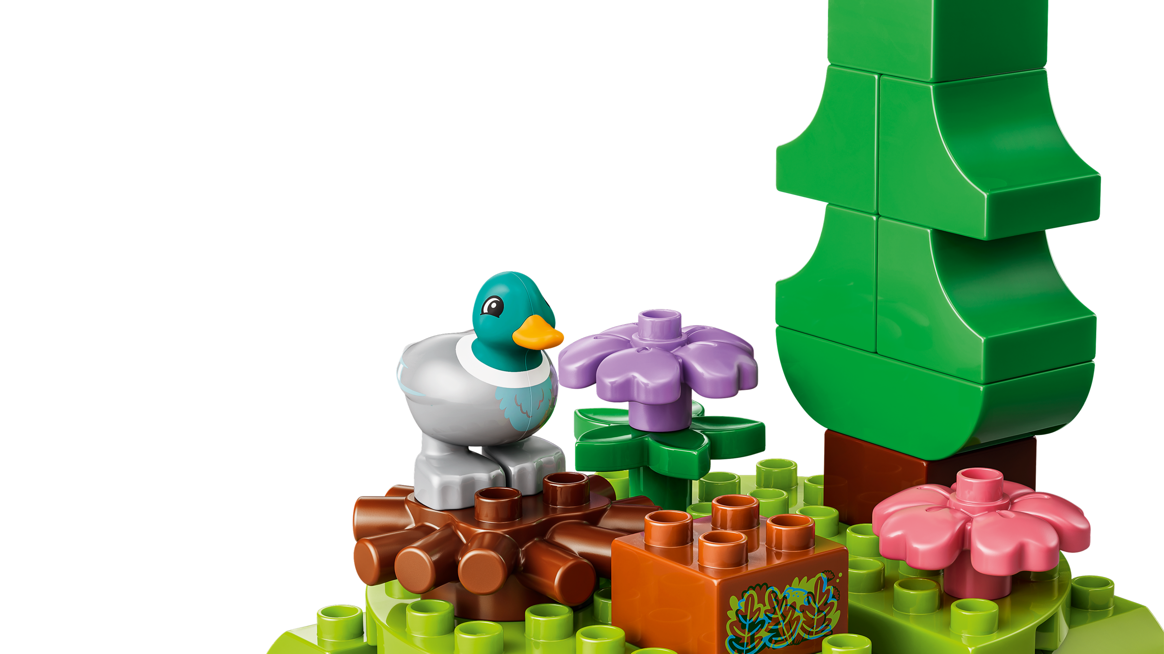 LEGO DUPLO Discovery Forest wild animals playset (British brand)