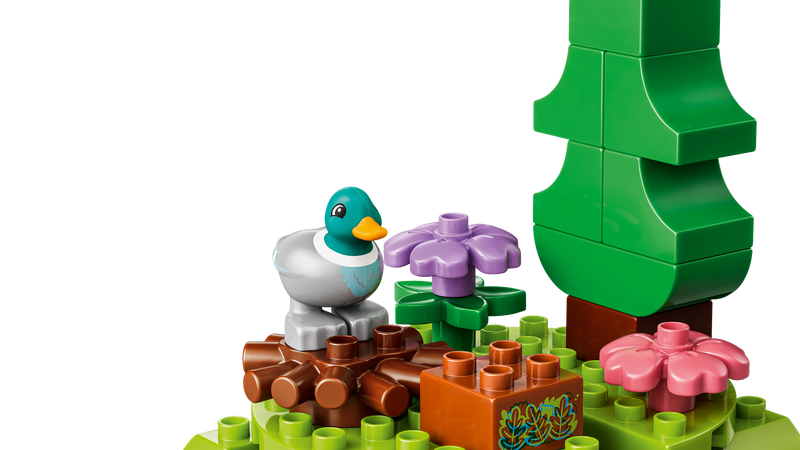 LEGO DUPLO Discovery Forest wild animals playset (British brand)
