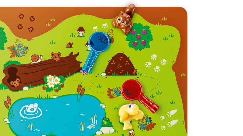 LEGO DUPLO Discovery Forest wild animals playset (British brand)