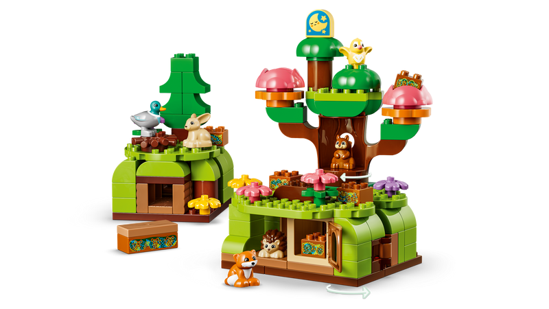 LEGO DUPLO Discovery Forest wild animals playset (British brand)
