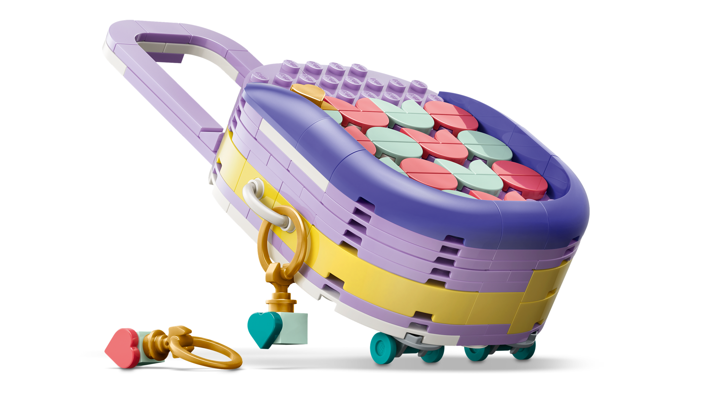 LEGO Creator 3-in-1 Art Fashion Bag with Storage toy set, UK version