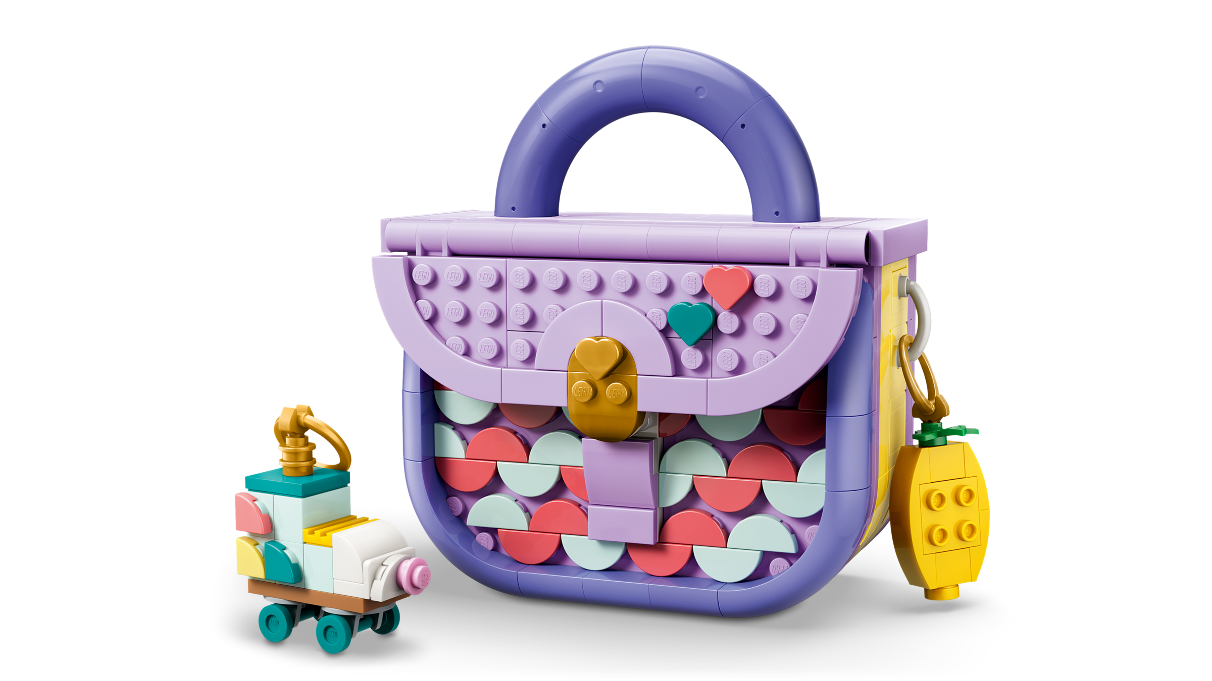 LEGO Creator 3-in-1 Art Fashion Bag with Storage toy set, UK version
