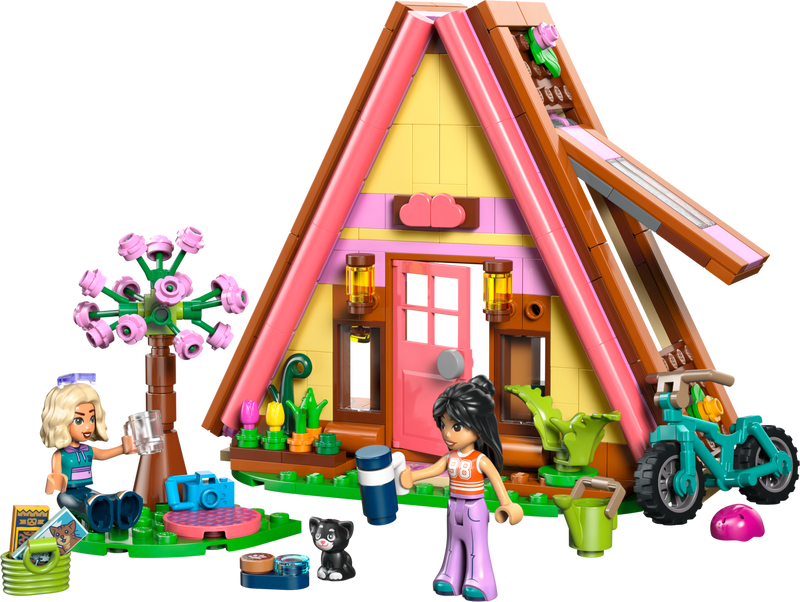 LEGO Friends Nature Glamping Cabin building set - British product