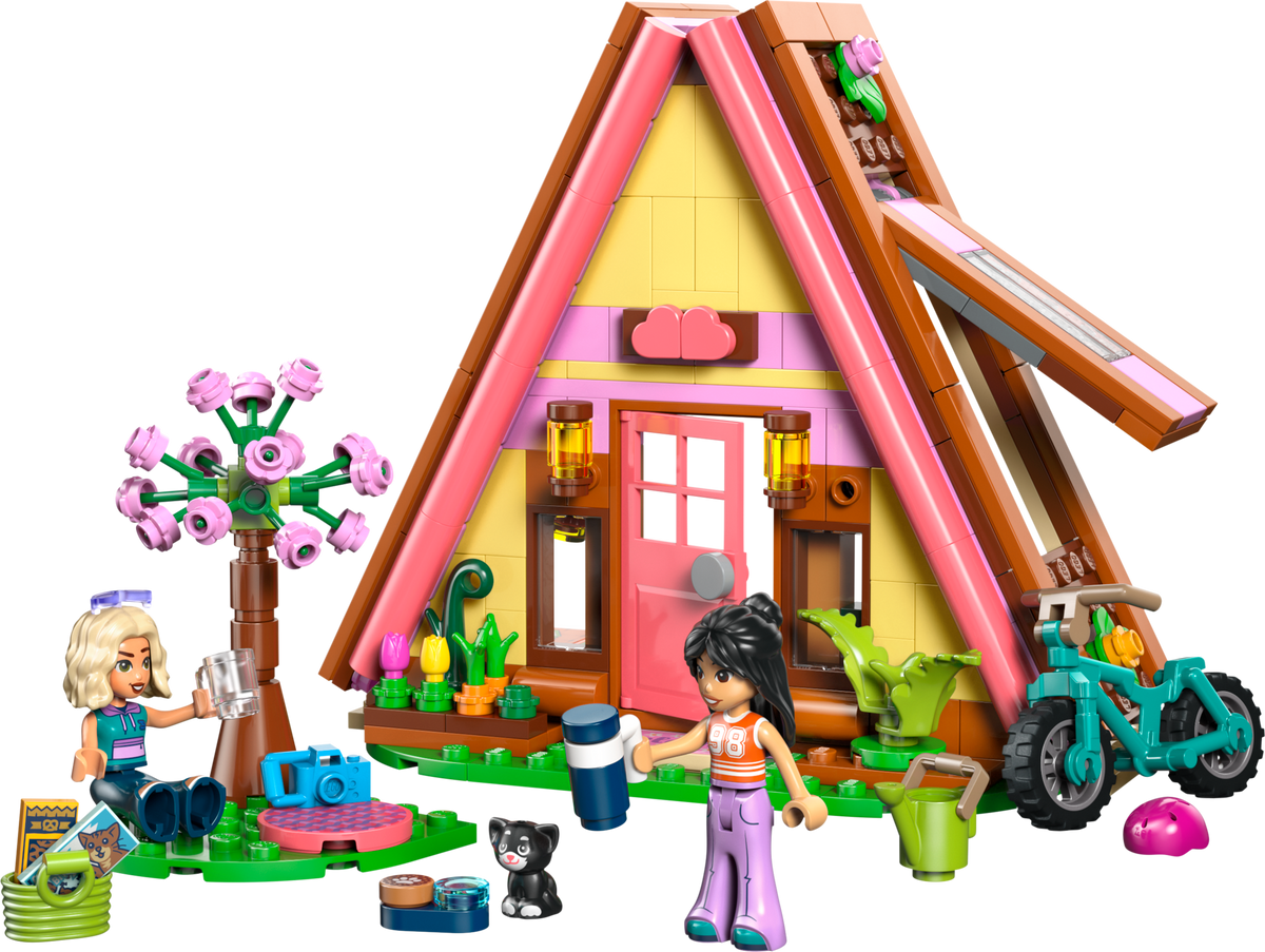 LEGO Friends Nature Glamping Cabin building set - British product